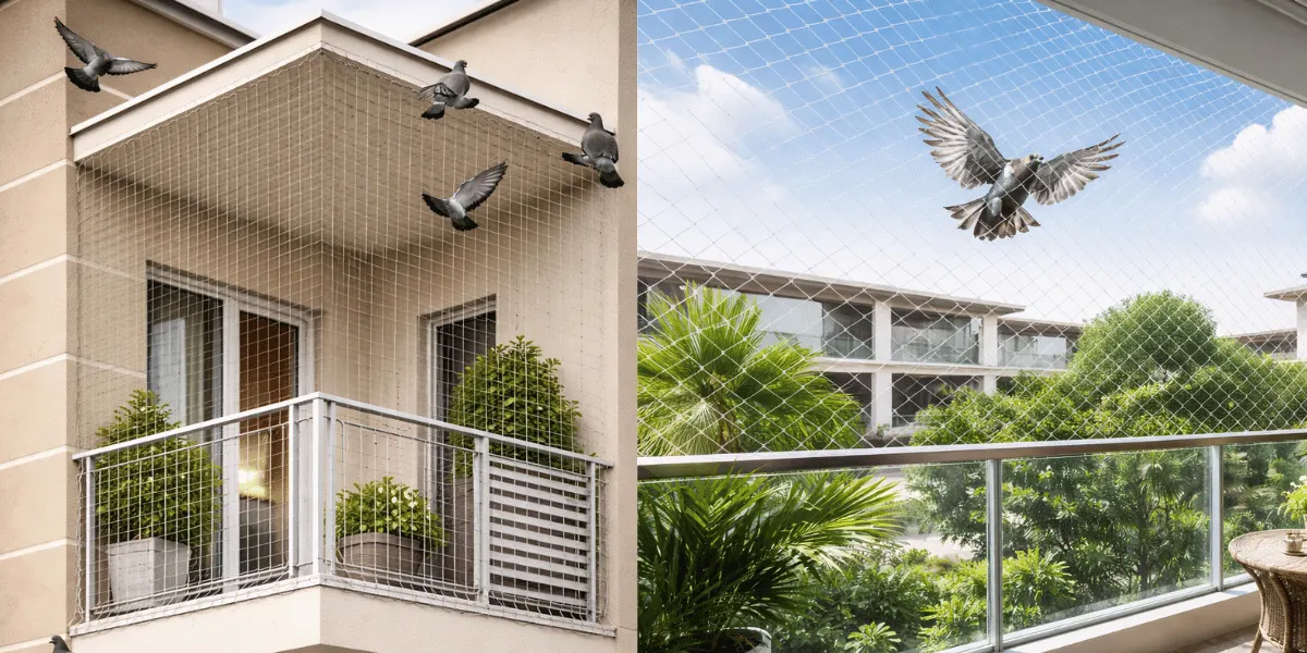 Pigeon Nets for Balconies